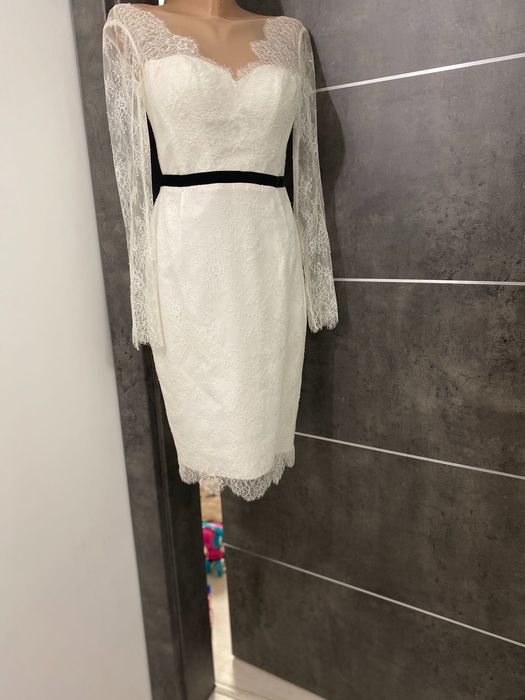 Rochie eleganta, cununie civila/botez, creatie Natalia Vasiliev