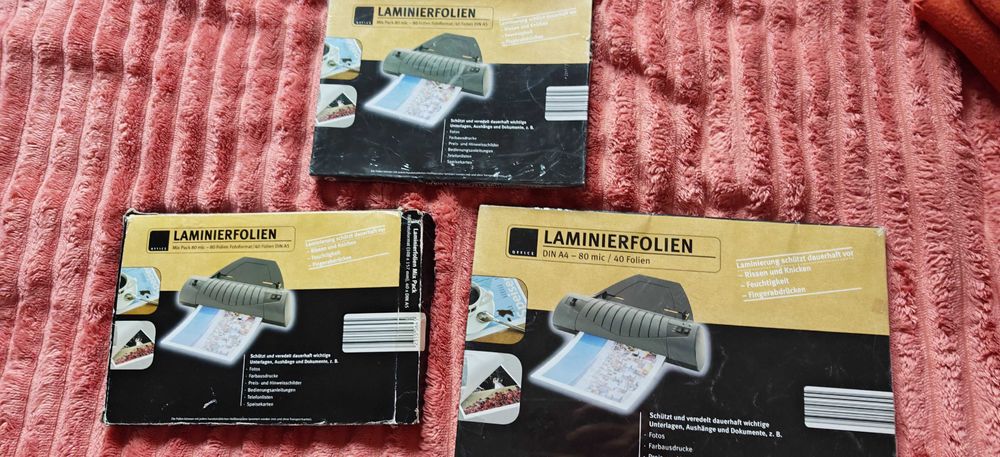 Set folii laminare 80microni peste 150 foi