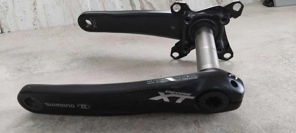 Курбели Shimano Deore XT FC-M780 (175мм) - куха ос / Hollowtech II