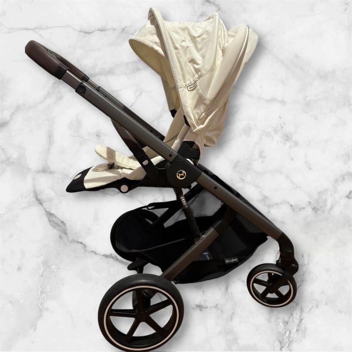 Количка Cybex Balios S Lux TPE Seashell Beige КАТО НОВА