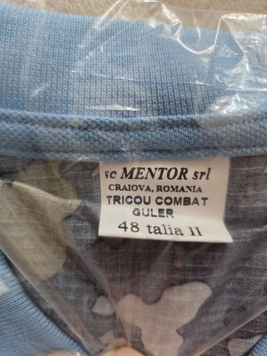 Vand tricouri combat albastre sigilate