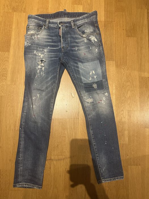 Dsquared2 дънки Slim Fit - оригинални
