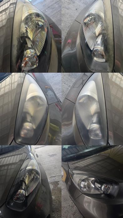 Топ цена Полиране и пастиране на фарове и автомобили + Пране на автомо