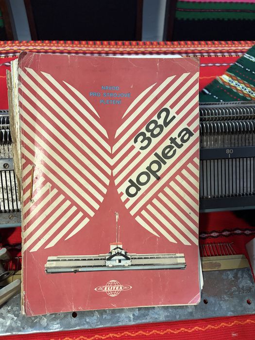 Двубърдова чешка плетачна машина - dopleta 382/191АБ