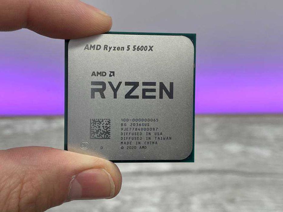 Процессор Ryzen 5 5600X и 3600x