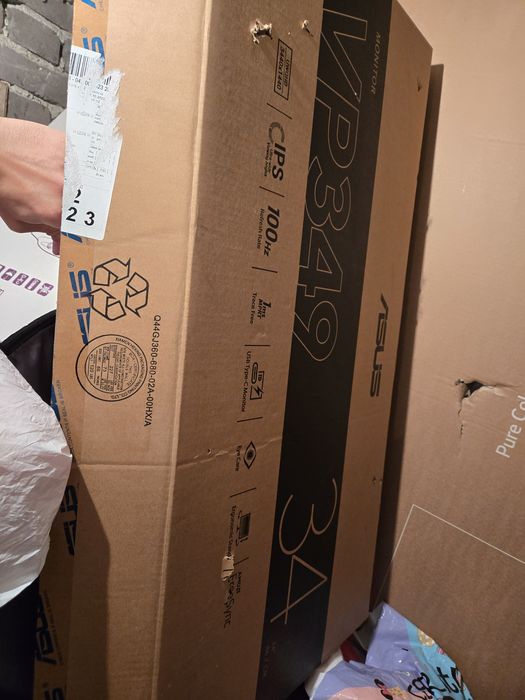 Монитор 34" ASUS ULTRAWIDE VP349CGL 100hz