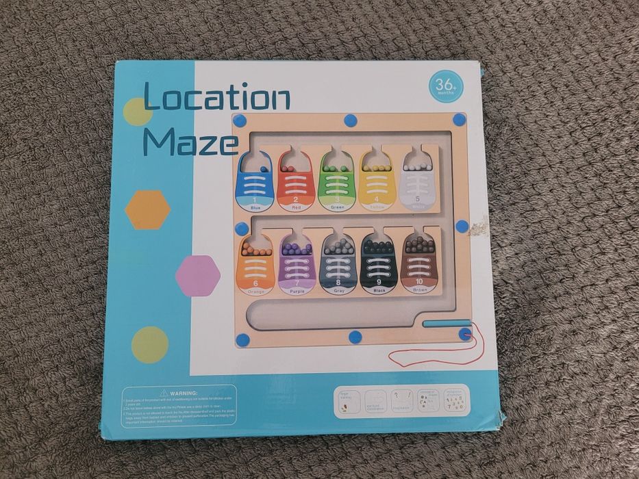 Jucarie lemn educativa