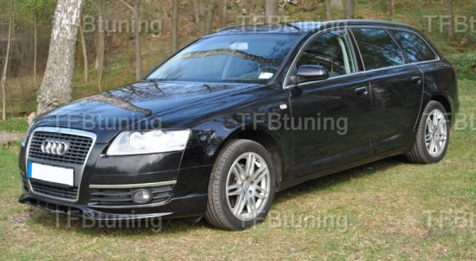 Prelungire bara fata fusta spoiler lip Audi A6 C6 04-08 SLINE S-LINE