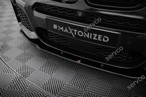 Prelungire lip bara fata Bmw X4 F26 M-Pack 2014-2018 v1 Maxton Design