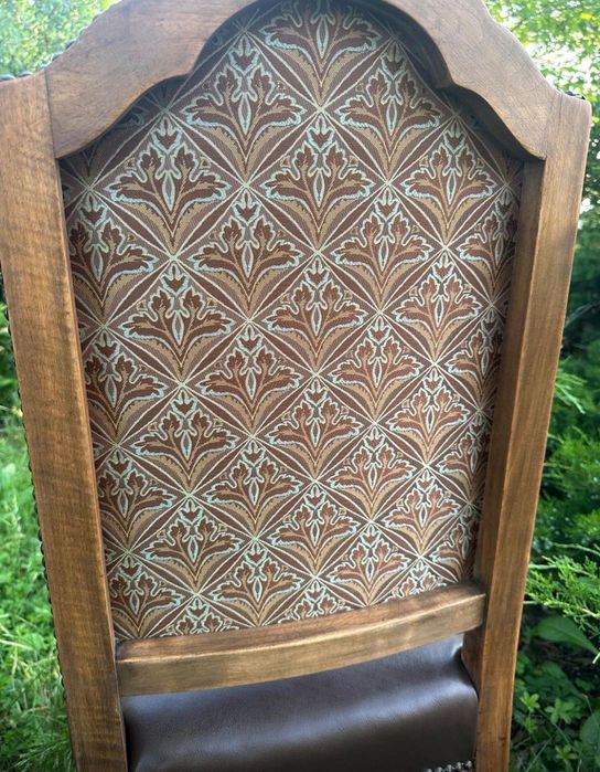 2 scaune reconditionate din piele