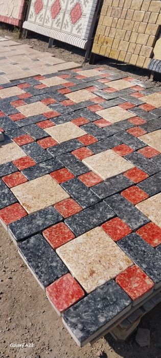 Брусчатка бежевого цвета