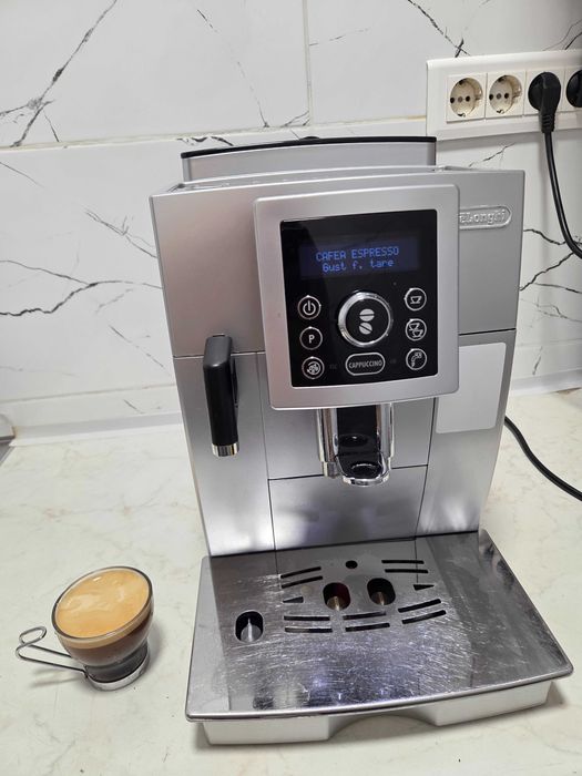 Espressor Automat DeLonghi Intensa Cappuccino ECAM23.450.S, EX:3 Magnifica S Aparat cu Cafea Boabe