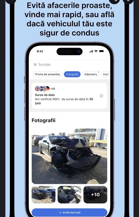 CarVertical doar 40 lei cel mai ieftin Verificare auto istoric