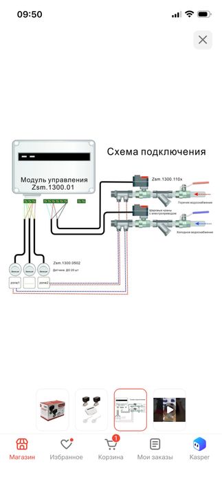 Датчики протечки