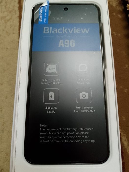 Blackview A 96 смартфон