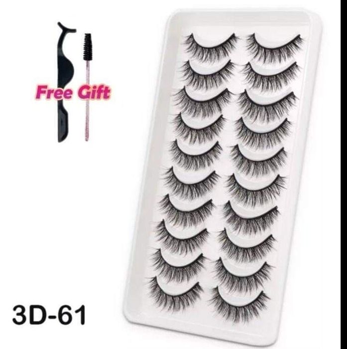 Комплект мигли на лента с подарък