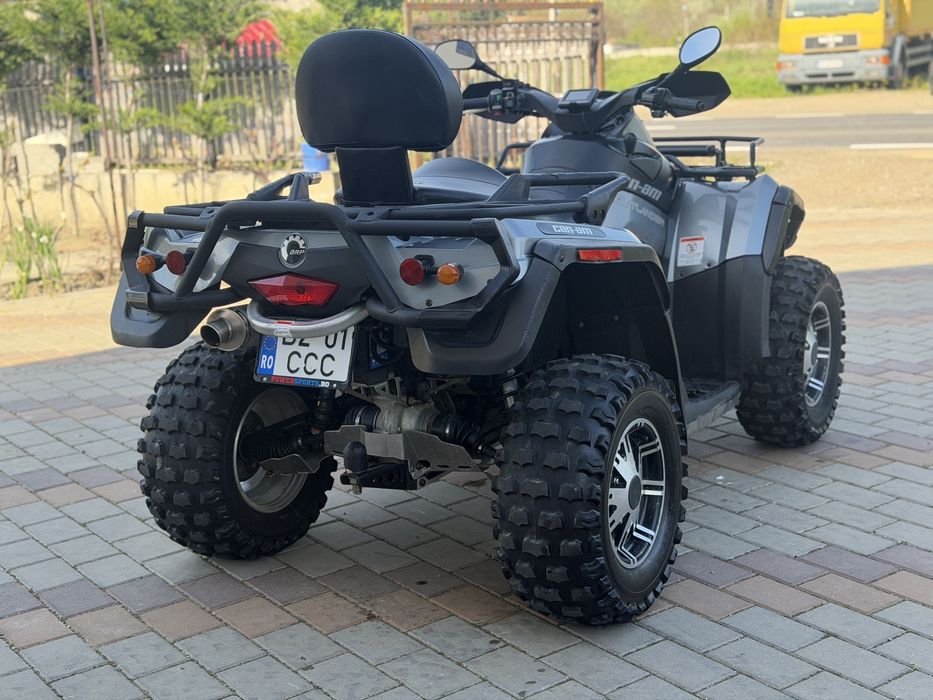 Vand Can Am Outlander 800R , 2010, servidirectie, nr negru
