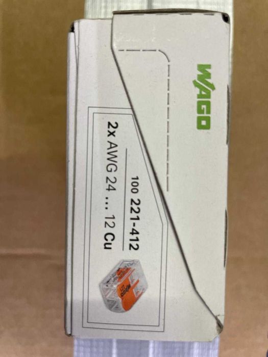 WAGO -Клеми , цени за бройка на 2 проводни, 3 проводни и 5 проводни