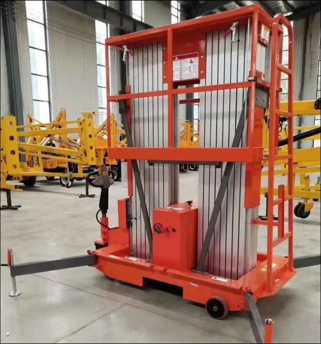 вертикальная подъёмная платформа с выдвижными опорами Лифт, подъёмник