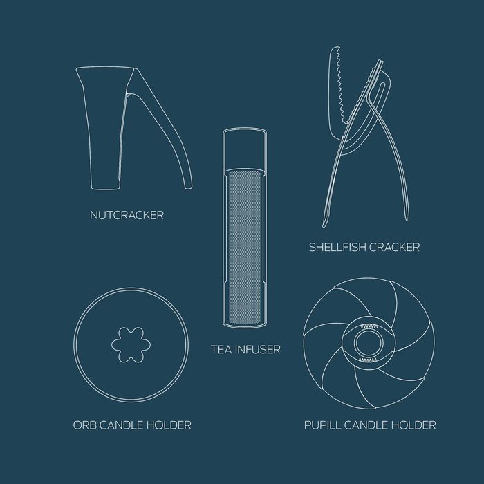 Шведска Орехотрошачка ( Лешникотрошачка ) Drosselmeyer, изцяло метална