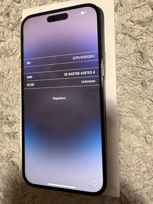 iPhone 14 Pro Max – 256 GB – Deblocat de rețea