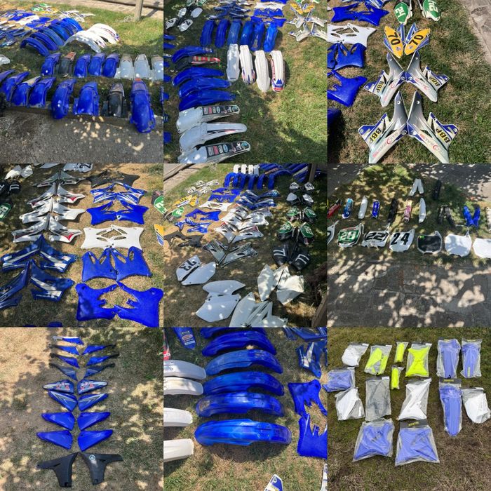 Пластмаси за КТМ, Хускварна, Ямаха, Сузуки, Кавазаки, Хонда