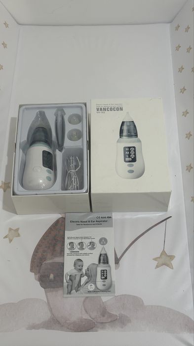 Aspirator Nazal și Auricular Electric Vancocon VA-162 - NOU - 3 Trepte