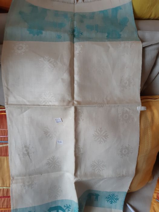 Ленена покривка за маса и ленени кърпи/ покривчици