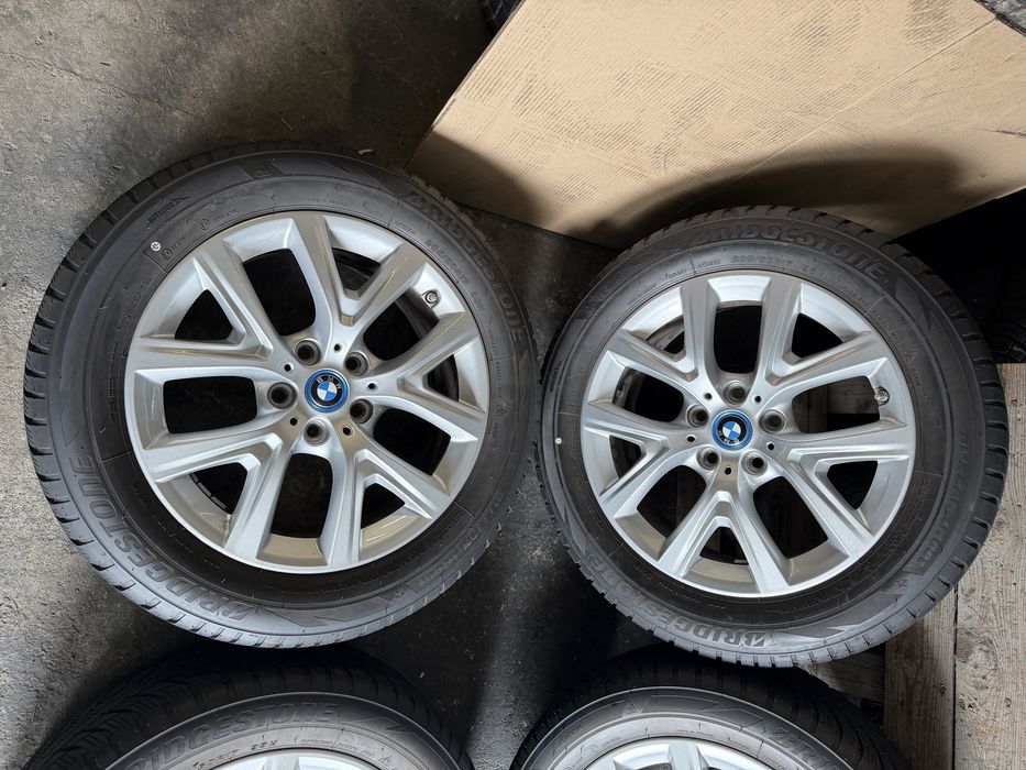 Roti Bmw X1 , X2 , Seria 2 , cod : 6856076  ,17 inch’ + anvel iarna 205/60/17 , Bridgestone , RunFlat , 6.5 mm !