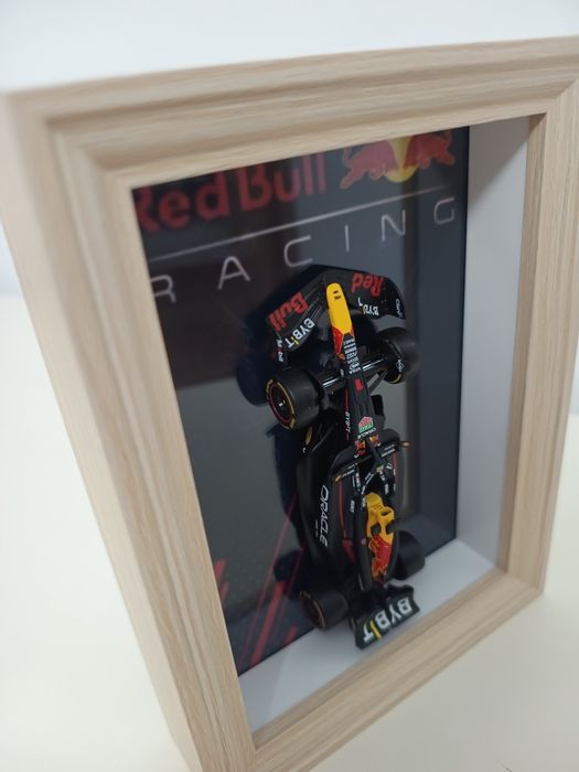 Tablou 3D lemn formula 1 20x15 cm verstappen 1/43