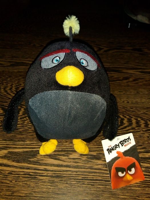 Нови с етикет плюшени играчки Angry birds/Висулка за кола 22см.,Chippo