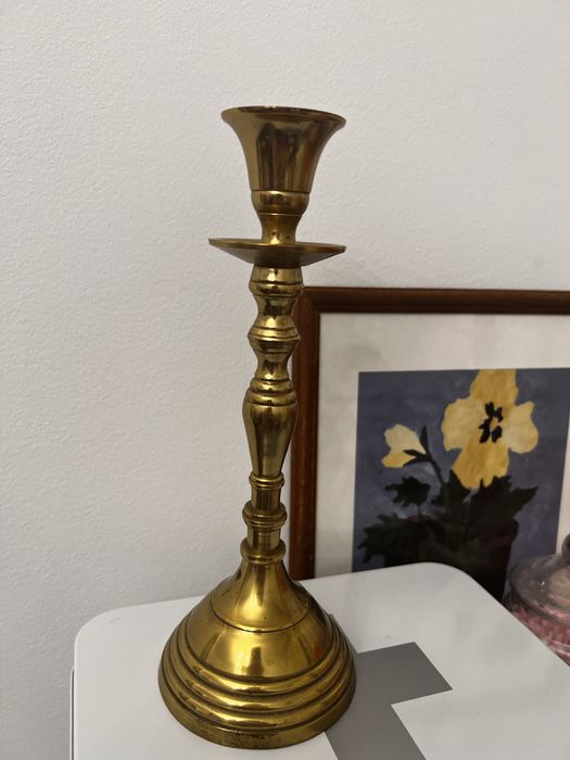 Подсвечники из латуни и металла