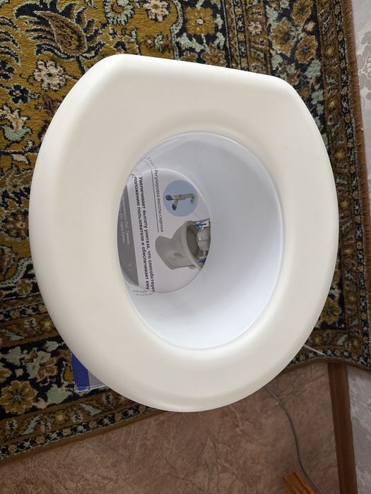 Насадка на унитаз для высоты