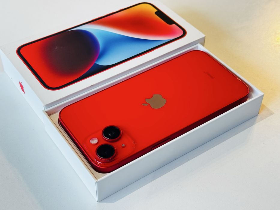 Iphone 14 128GB Red 98% Батерия! Гаранция 6 месеца