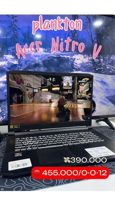 Игровой ноутбук Acer Nitro 5, с гарантией 1 месяц,