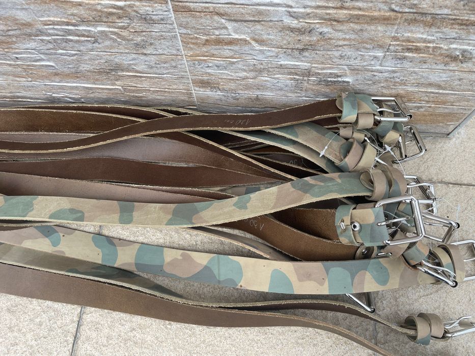 Комофлажни кожени  колани