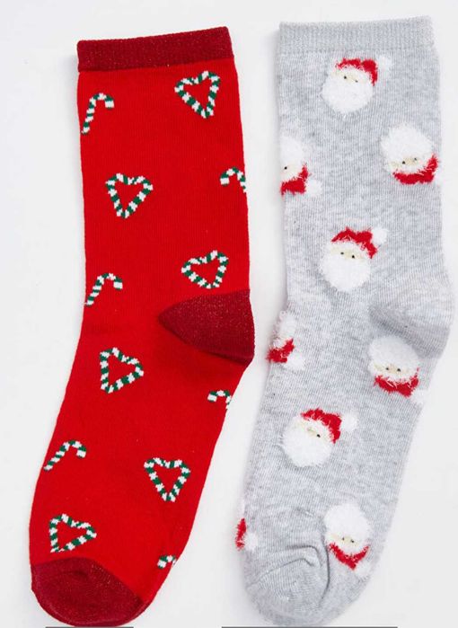 Set șosete - Livrarea 5 lei - NOI - 2 perechi - de Craciun