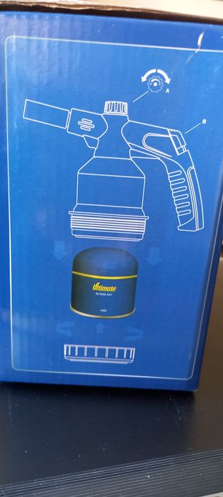 Lampa de lipit cu gaz rk5004e. Aprindere piezo. Fara rezerva. Nou!