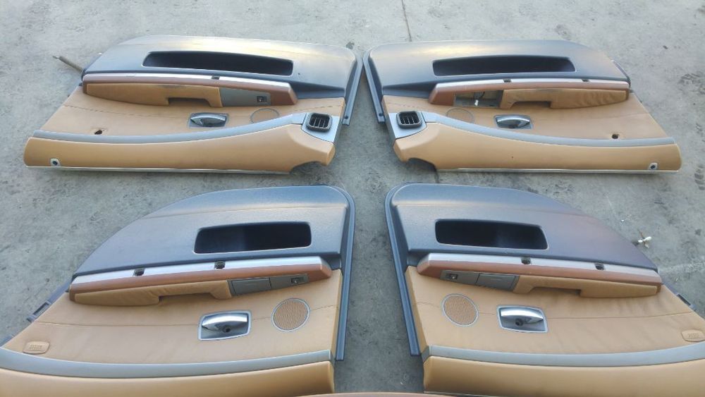 set fete tapiterie usi bmw seria 7 e65