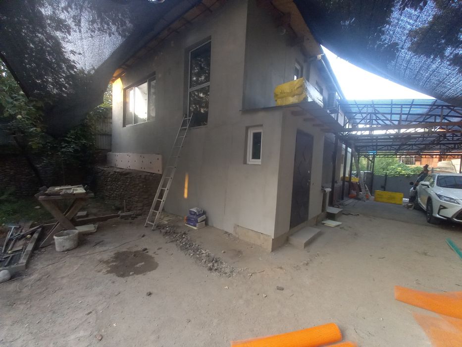 Утепление, фасадные работы.