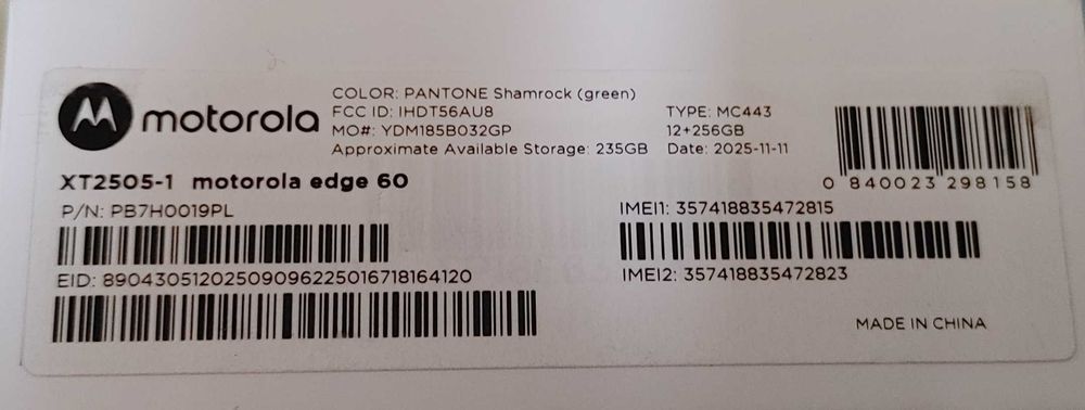 Motorola edge 60 Технополис НОВ