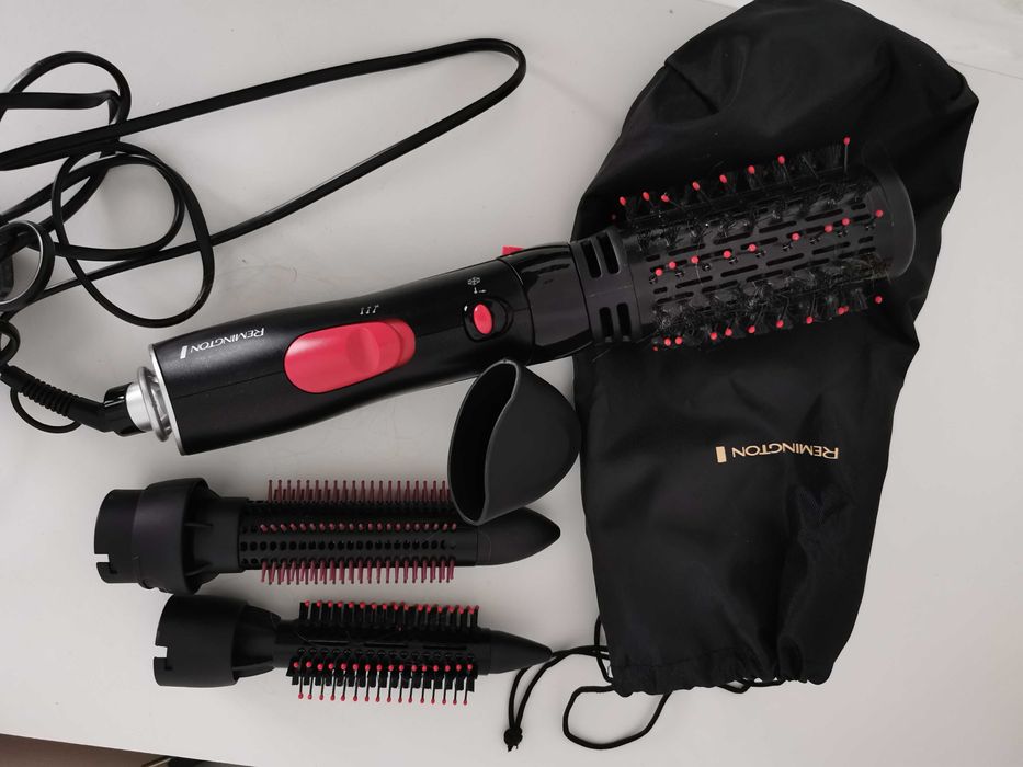 Четка за коса, маша за коса и мини преса