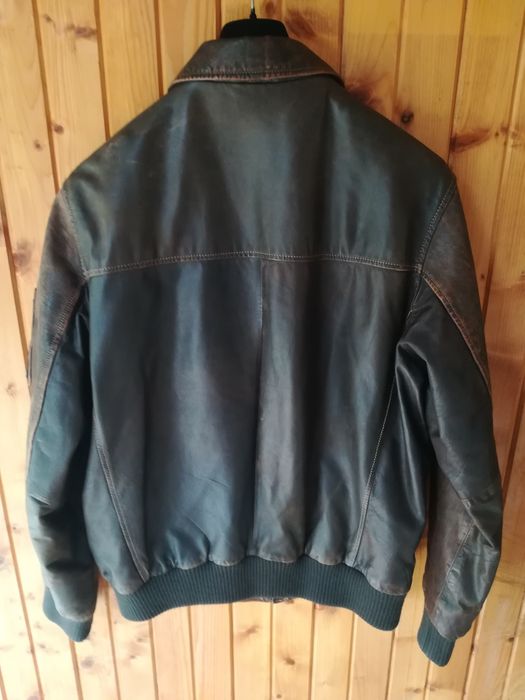 Geaca piele Mustang Aviator L bărbați