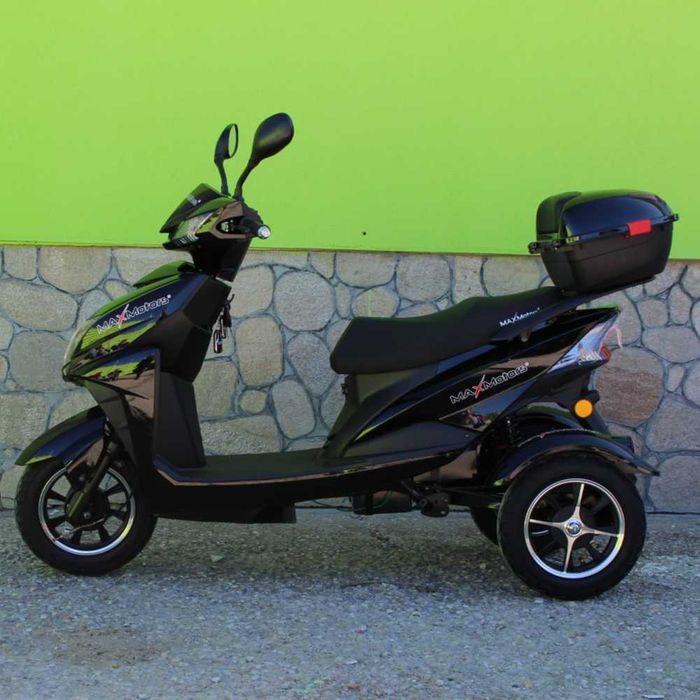 Електрическа триколка - скутер MAX SPORT 1500W BLACK