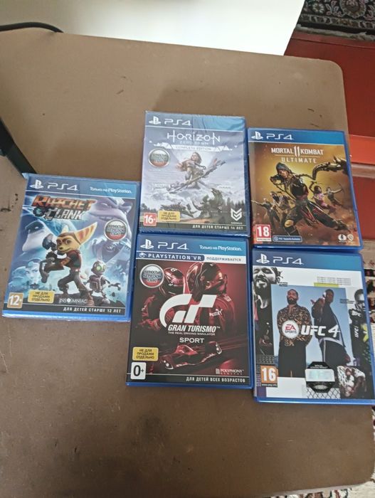 игры на PS4 5 игр