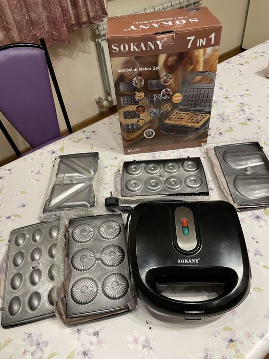 Вафельница SOKANY sk-907