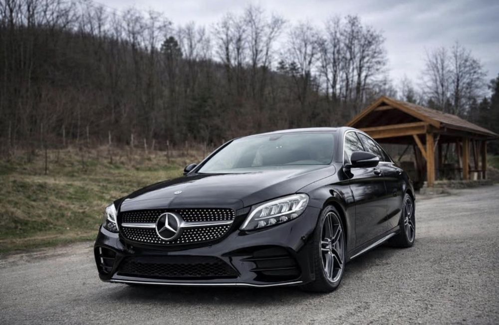 Mercedes c220d 9g tronic facelift pachet AMG an 2018, 2.0 diesel 194 cai,