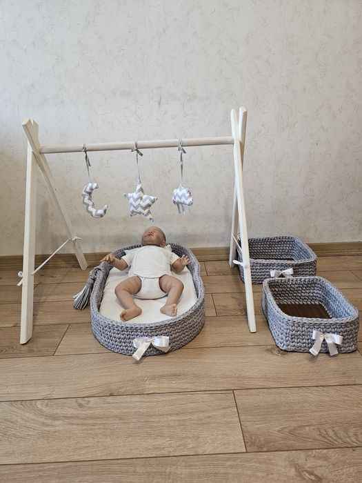 Повивалник, компект за бебе, активна гимнастика Мантесори