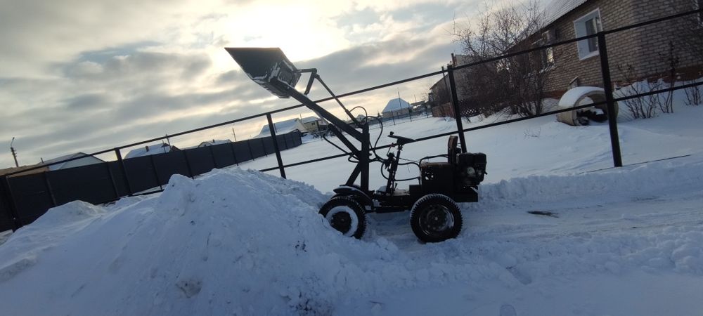 Продам погрузчик трактор самодел