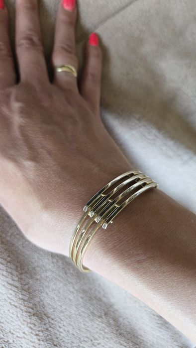 Златна дамска гривна 14,8 грама